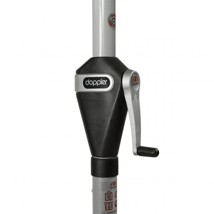 Doppler ACTIVE AUTO TILT Schirm 210x140 cm/15 cm Höhenverstellung terracotta