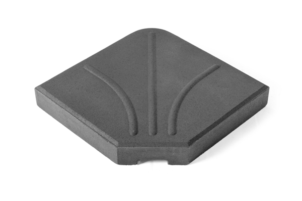 Brafab Crotone Sonnenschirm Sockel 25 kg schwarz