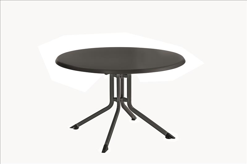 KETTLER KLAPPTISCH ALU 100 CM ANTHRAZIT / ANTHRAZIT