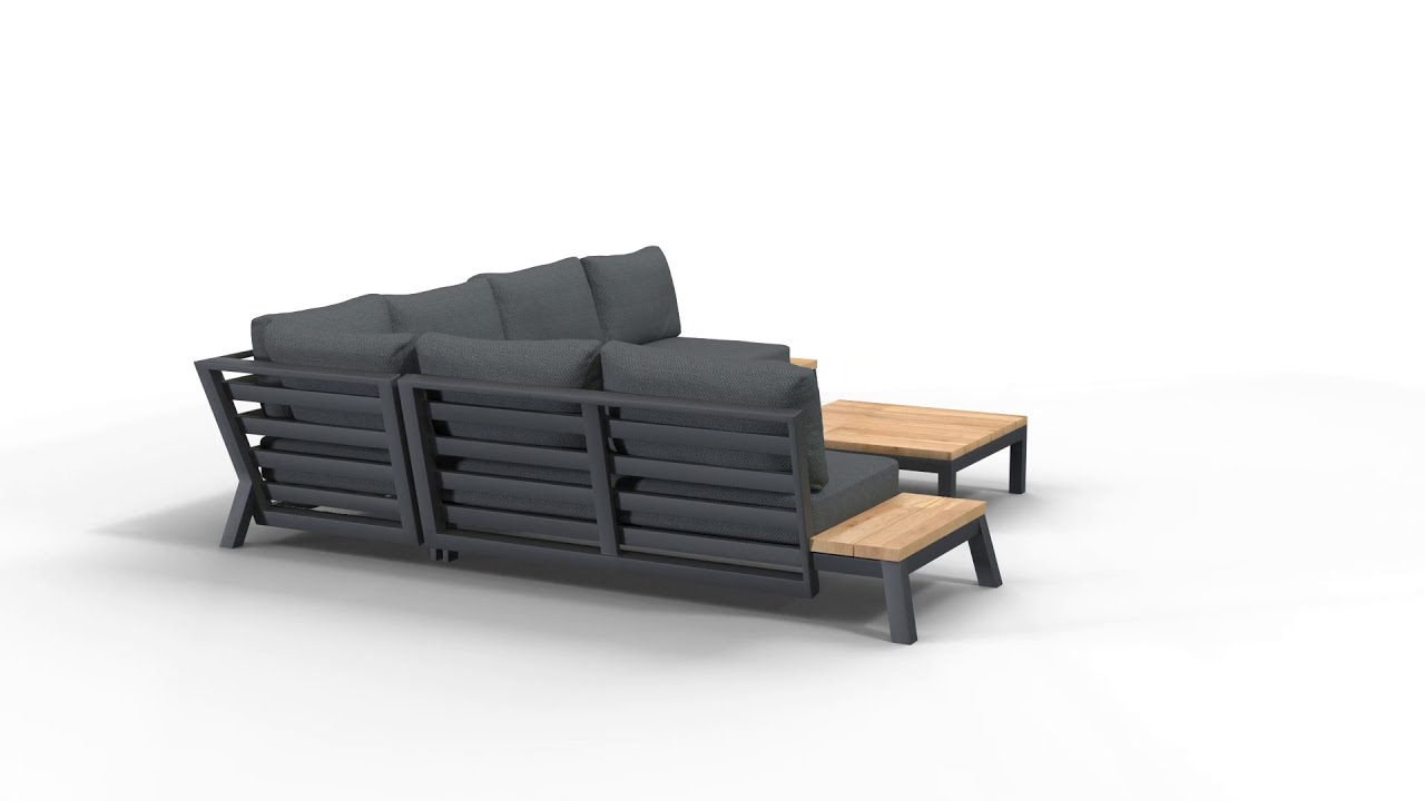 4 Seasons Outdoor Empire Plattform Set 3-teilig