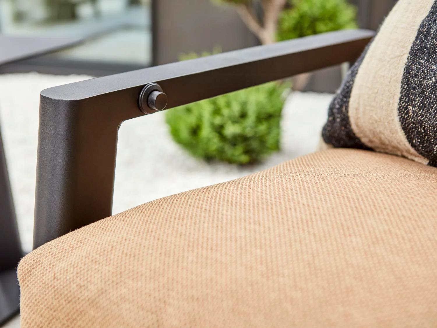 Brafab Positionssessel Slide Schwarz/Cinnamon