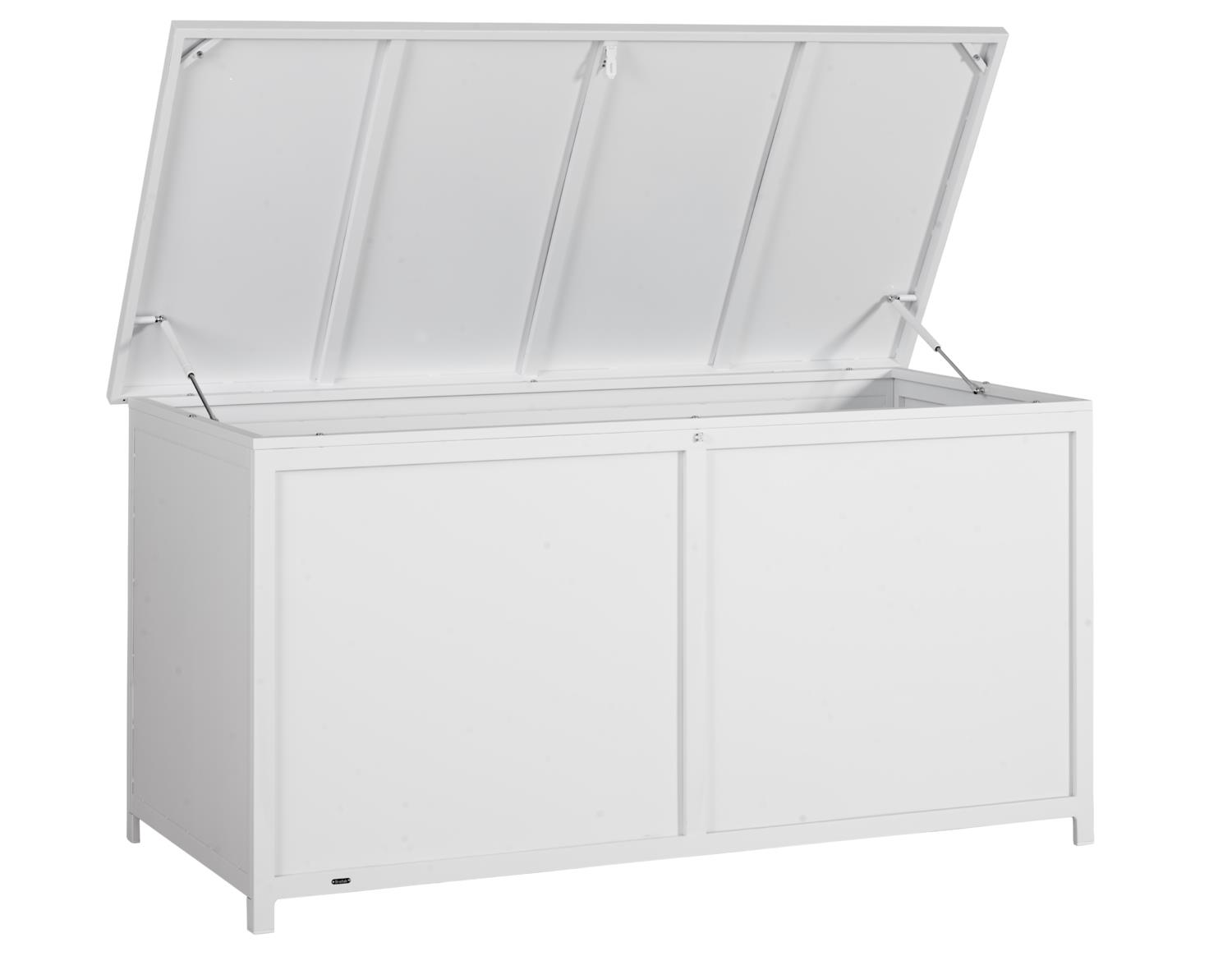 Brafab Kissenbox Hide Groß weiß  L177 x B 85 x H 99 cm