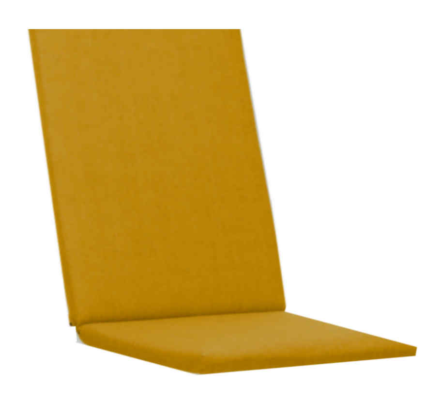 KETTtex KTH 2 Sunbrella mit Reißverschluss Auflage ML 109x50x4 cm senf