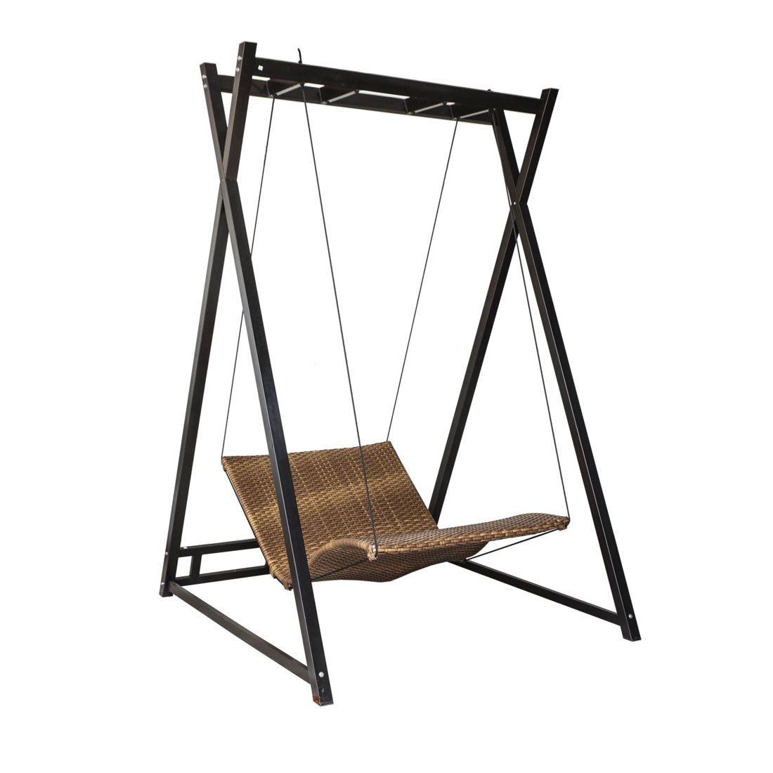 MBM Doppelliege Heaven Swing Twist tabacco mit Gestell