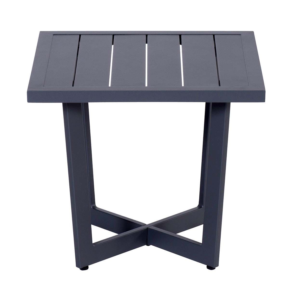 GARDEN Impressions Ivy Beistelltisch - 47,5x47,5xH42 carbon black