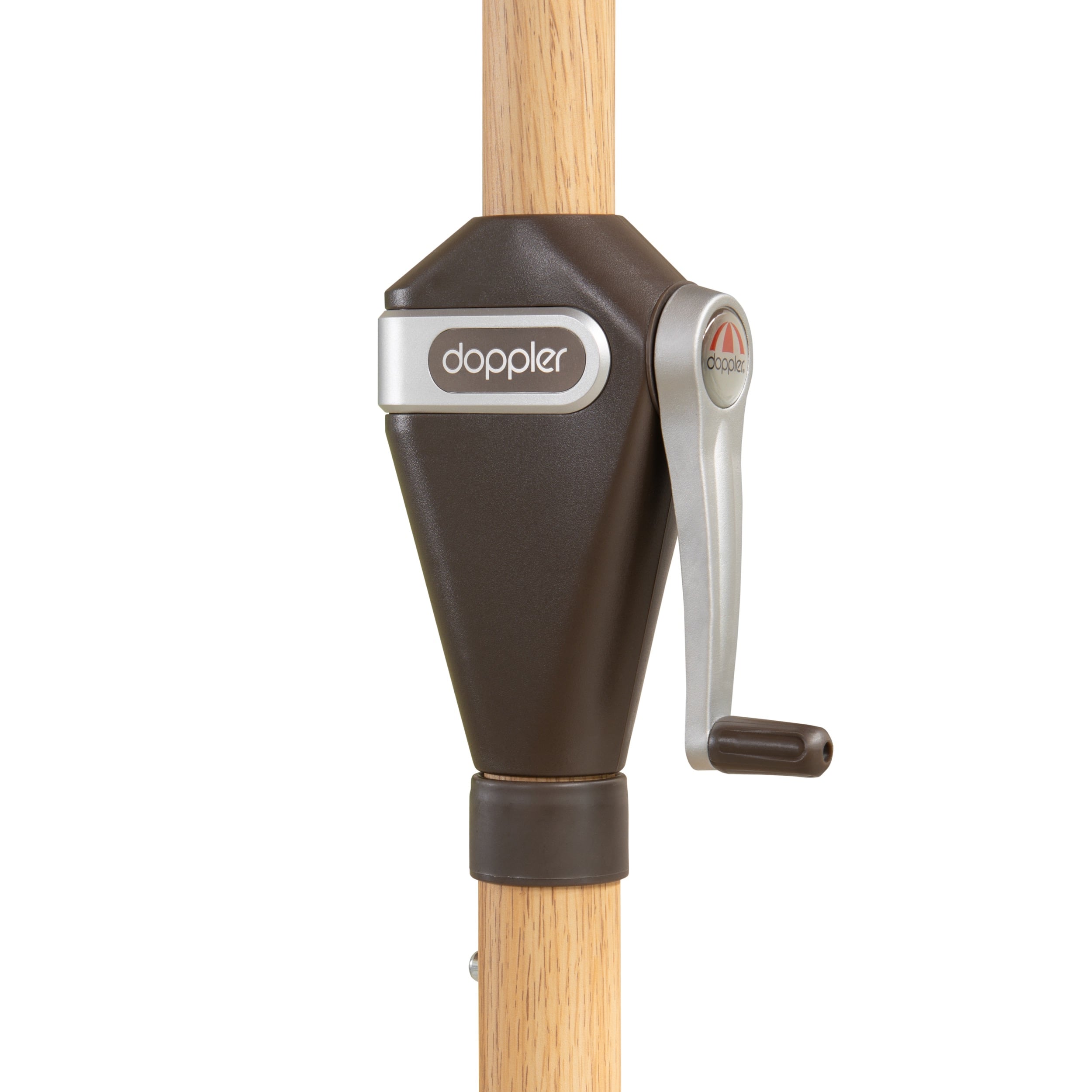 Doppler Sonnenschirm Alu Wood 300 x 200 cm natur