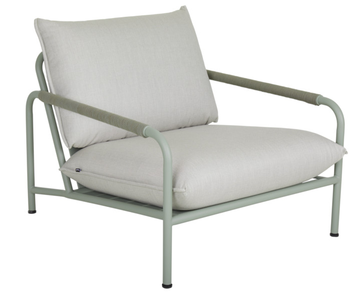 Brafab Lerberget Loungesessel green mit Kissen
