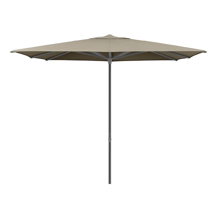 KETTLER Mittelmastschirm EASY-CONTRACT 250x250 cm taupe/taupe