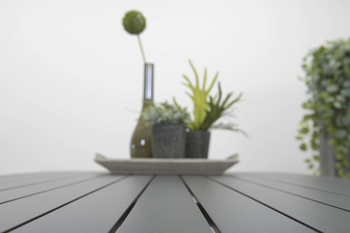 GARDEN Impressions Indiana Tisch 170x100xH72 carbon black