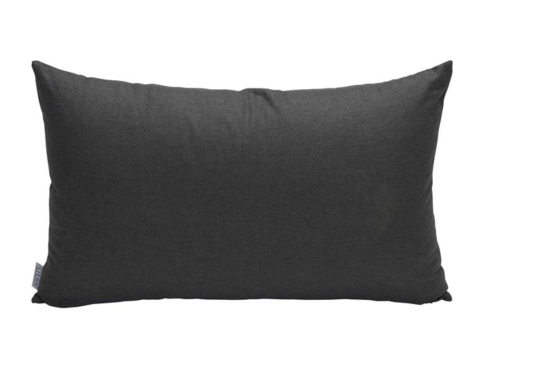 Stern Rückenkissen zu New Holly Bank/Liege Dessin schiefergrau