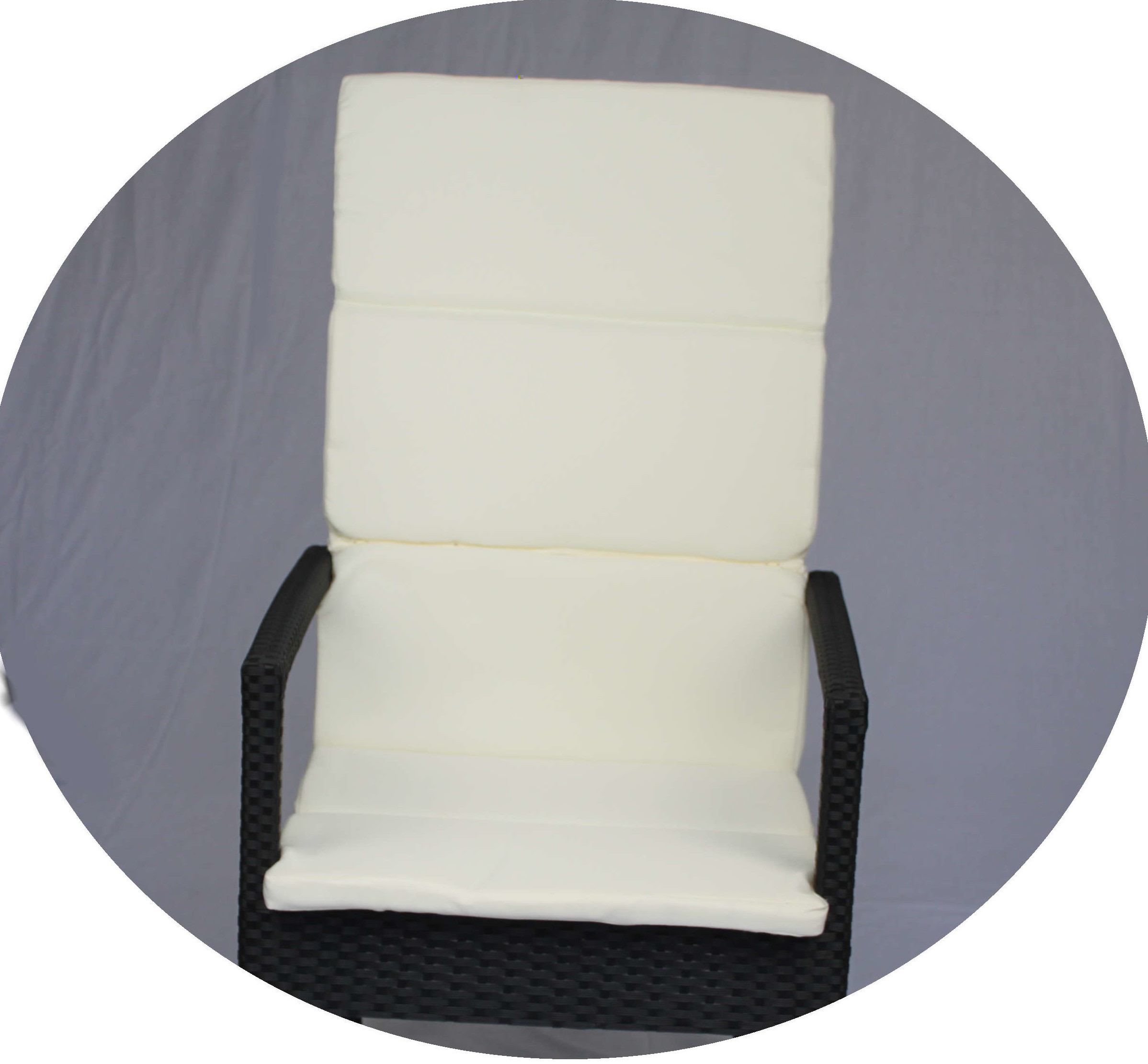 Sitzkissen / Auflage Hochlehner  4 Stück