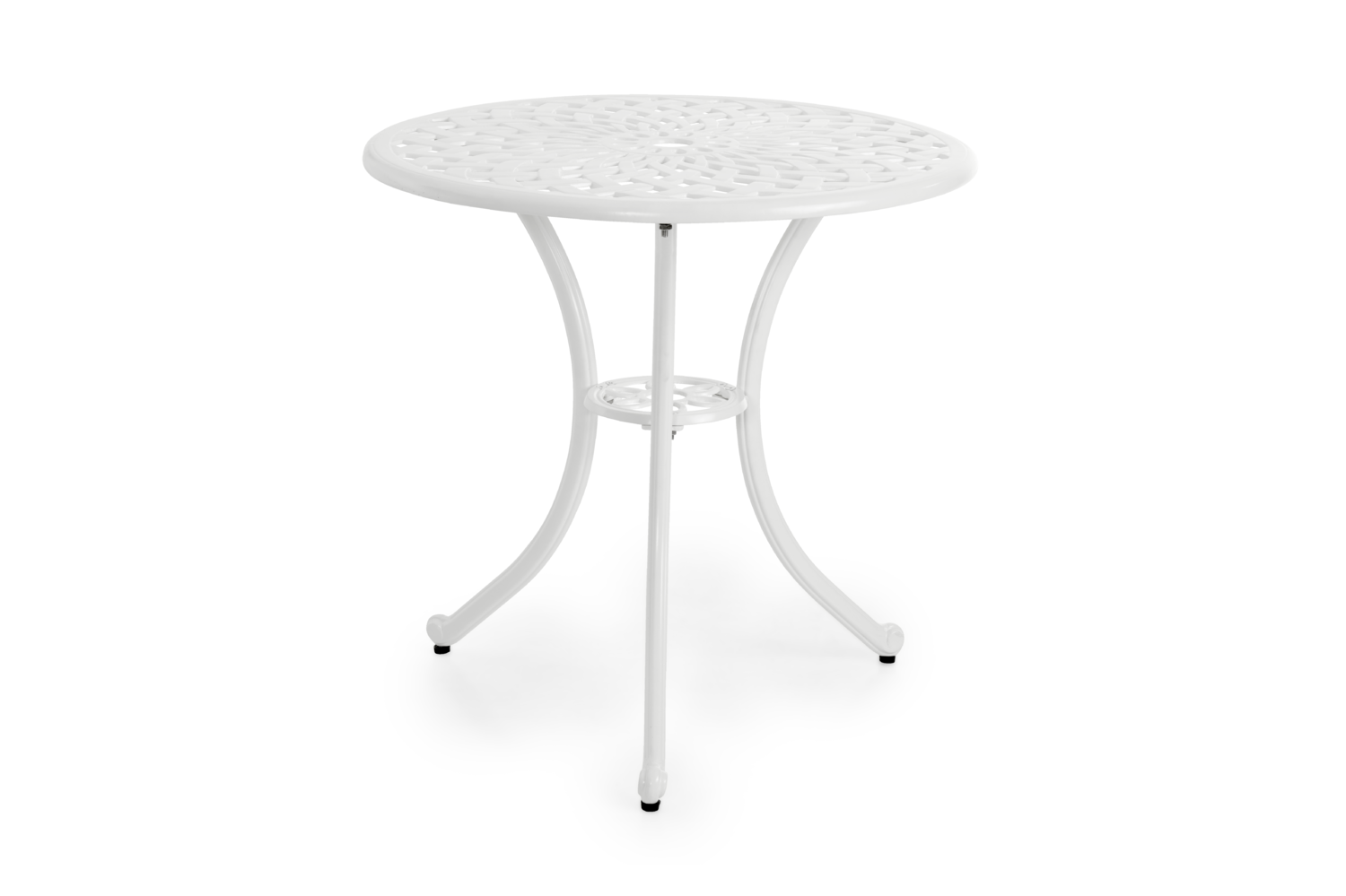 Brafab Arras Esstisch weiss D70 x H67cm