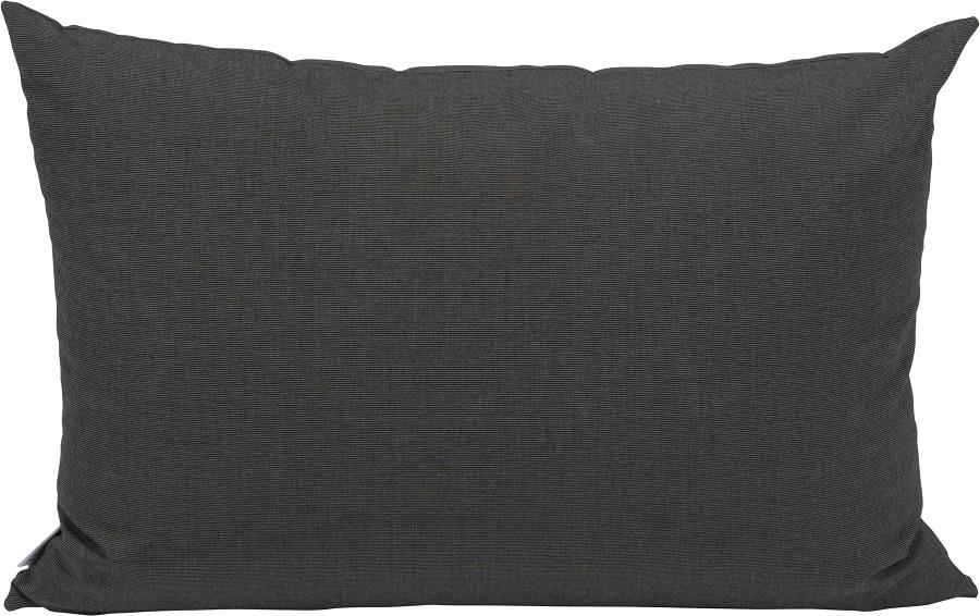 Stern Rückenkissen ca. 54x76x30 cm zu Lounge Skelby 100% Polyacryl Dessin schiefergrau