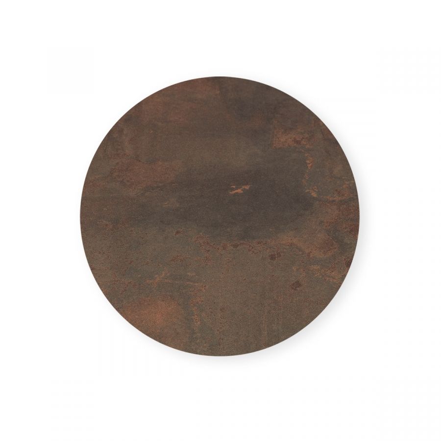 Nardi PIANO LAMINATO Ø 70 cm Tischplatte rund tabacco