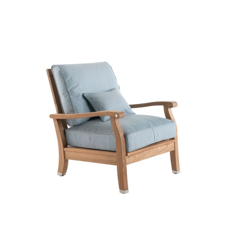 ARCO Heritage Loungesessel Teakholz inkl. Kissen