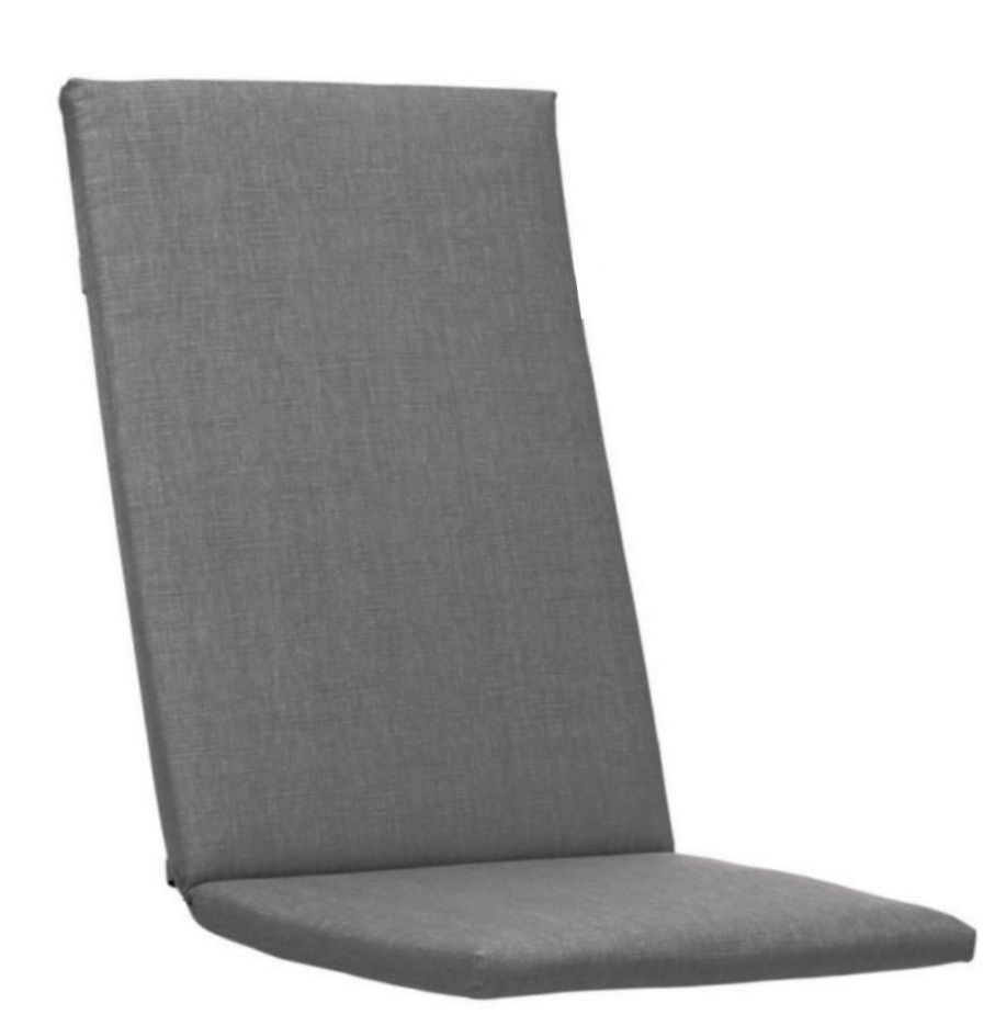 KETTtex KTH 2 mit Reißverschluss Auflage HL 123x50x4 cm silbergrau