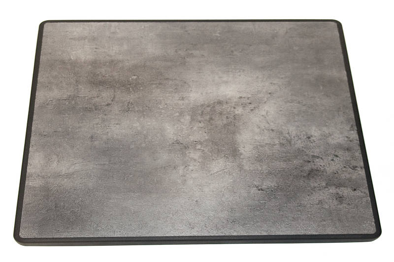 Tischlpatte Lagos 70x70 cm beton dunkel von SonnenPartner