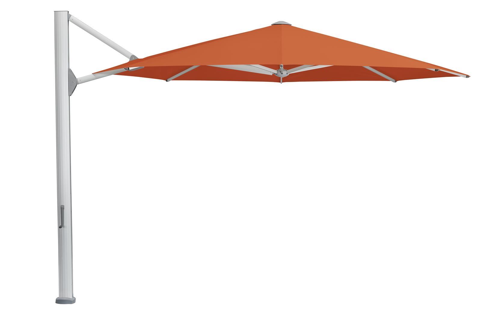 Glatz Ambiente Nova Sonnenschirm Ø 400 ohne Volant Naturelaxiert Klasse 5 outback