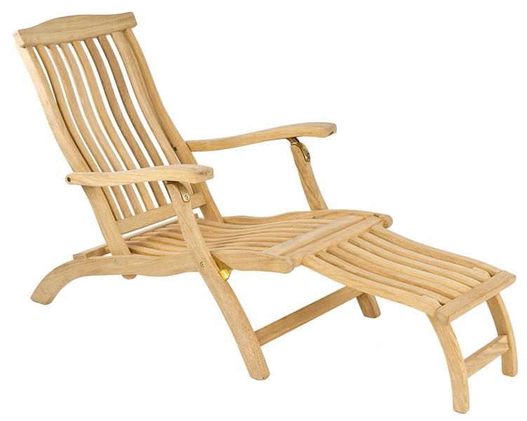 Alexander Rose Deckchair mit abnehmbarem Fußteil