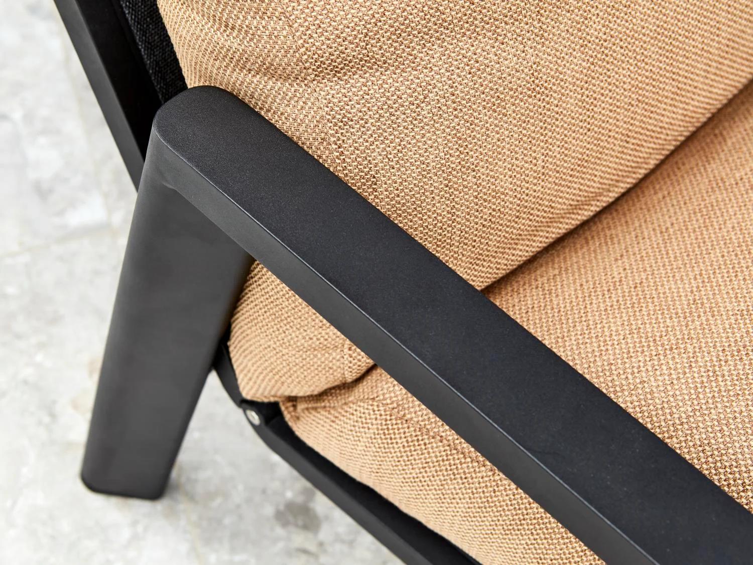 Brafab Positionssessel Slide Schwarz/Cinnamon