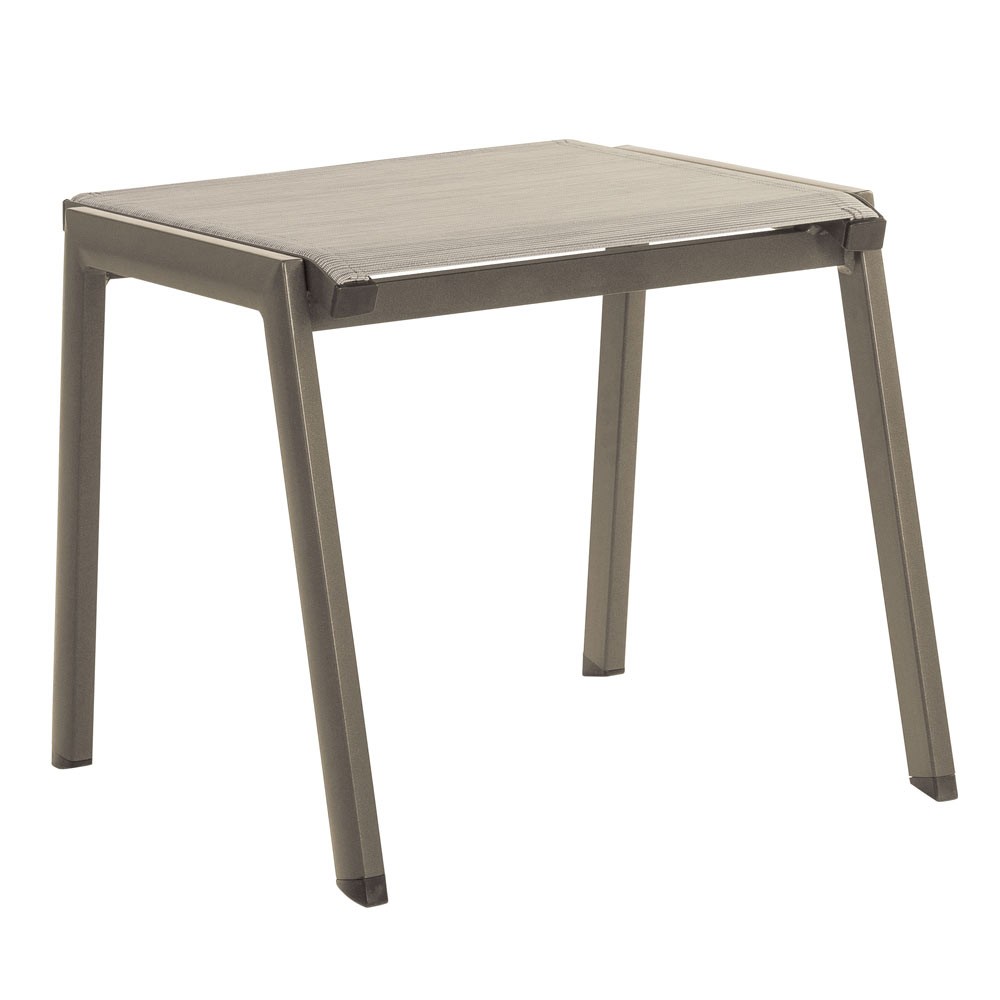Stern Stapelhocker Allround Alu/Textilene taupe/kieselgrau