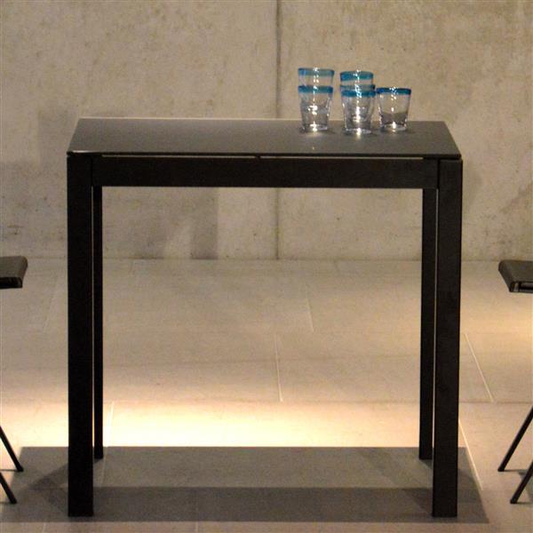 Jan Kurtz nova Tisch 80 x 80 schwarz