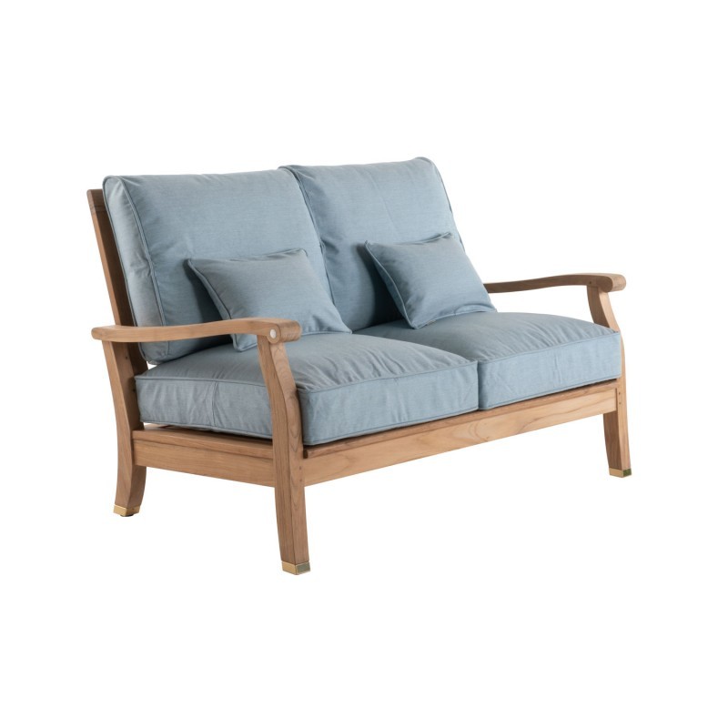 ARCO Heritage Lounge 2-Sitzer Teakholz inkl. Kissen