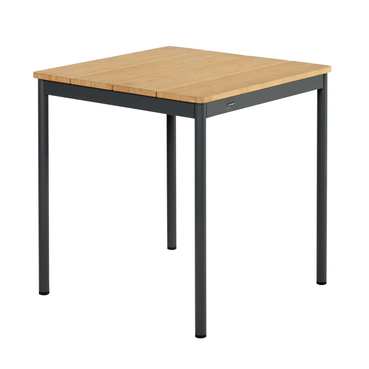 Brafab Bistrotisch Nox 70x70 cm Bambus/Anthrazit