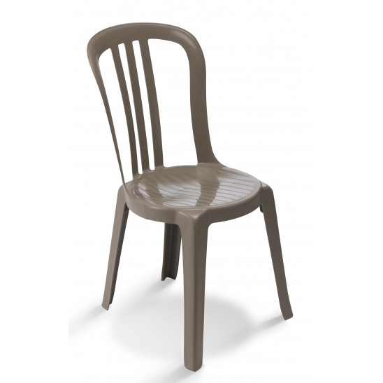 Grosfillex Stapelstuhl Miami Bistrot Taupe