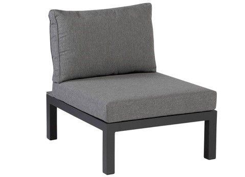 EXOTAN LA VIDA CENTRE SOFA TEAK FSC GREY