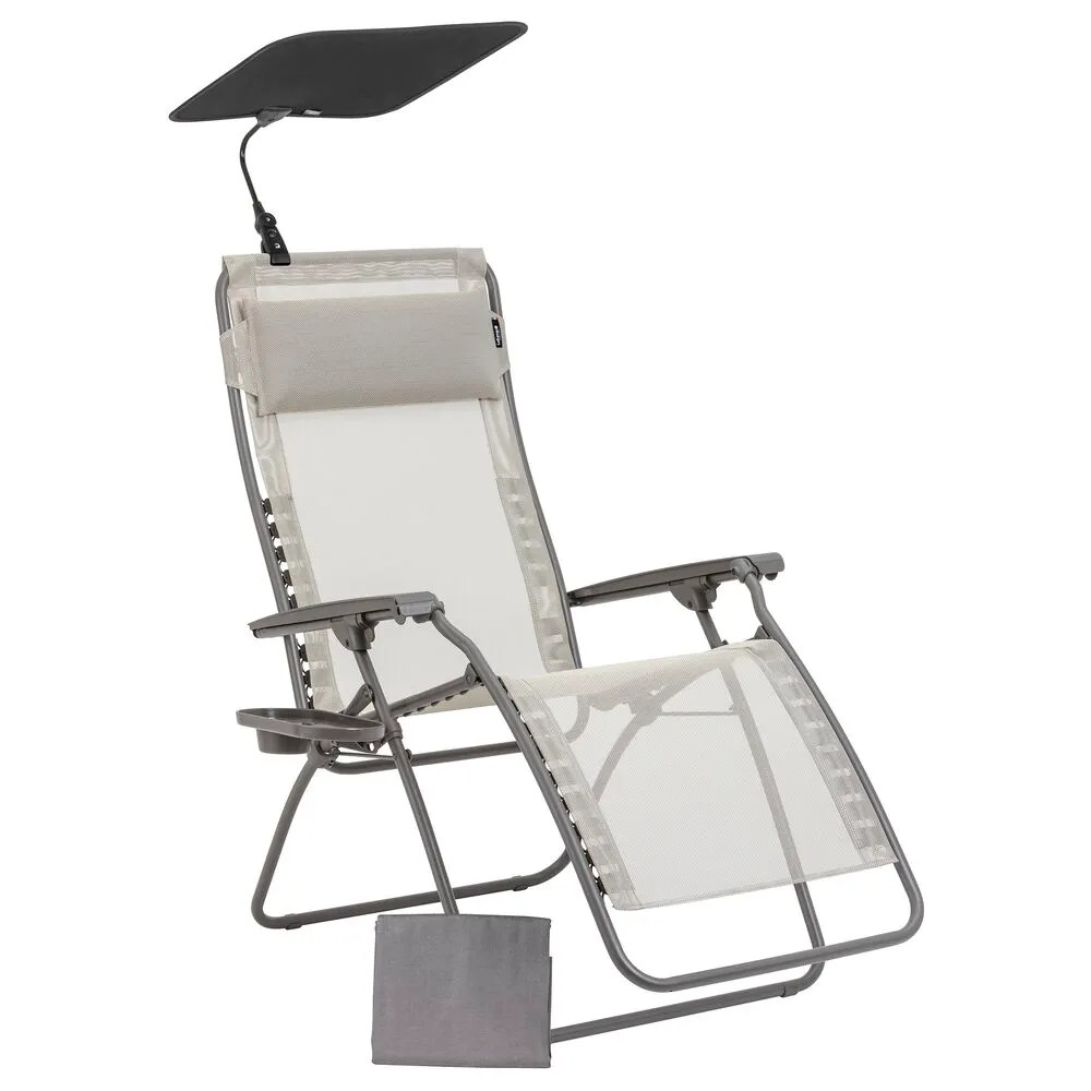 Lafuma Relaxliege Zen Edition Batyline® Iso Beige inkl. Zubehör
