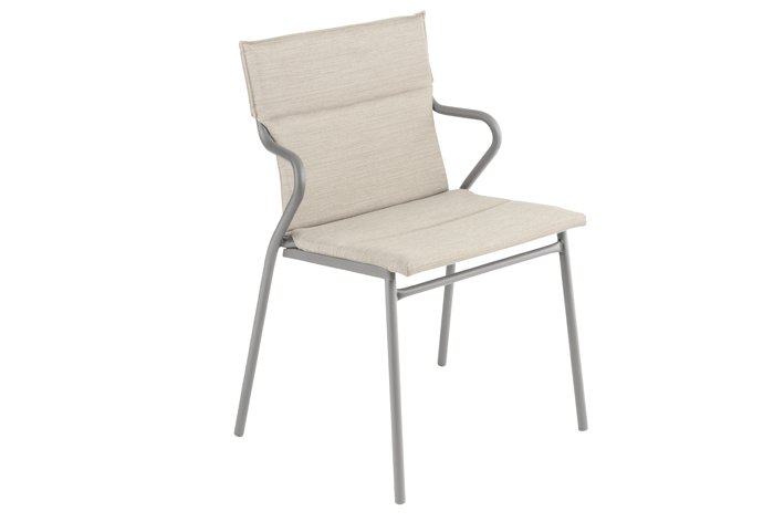 Lafuma Ancone Stapelsessel Hedona Titan/Latte