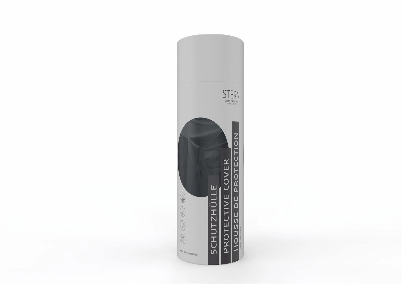 Stern Schutzhülle für Liege Balance 100% Polyester grau
