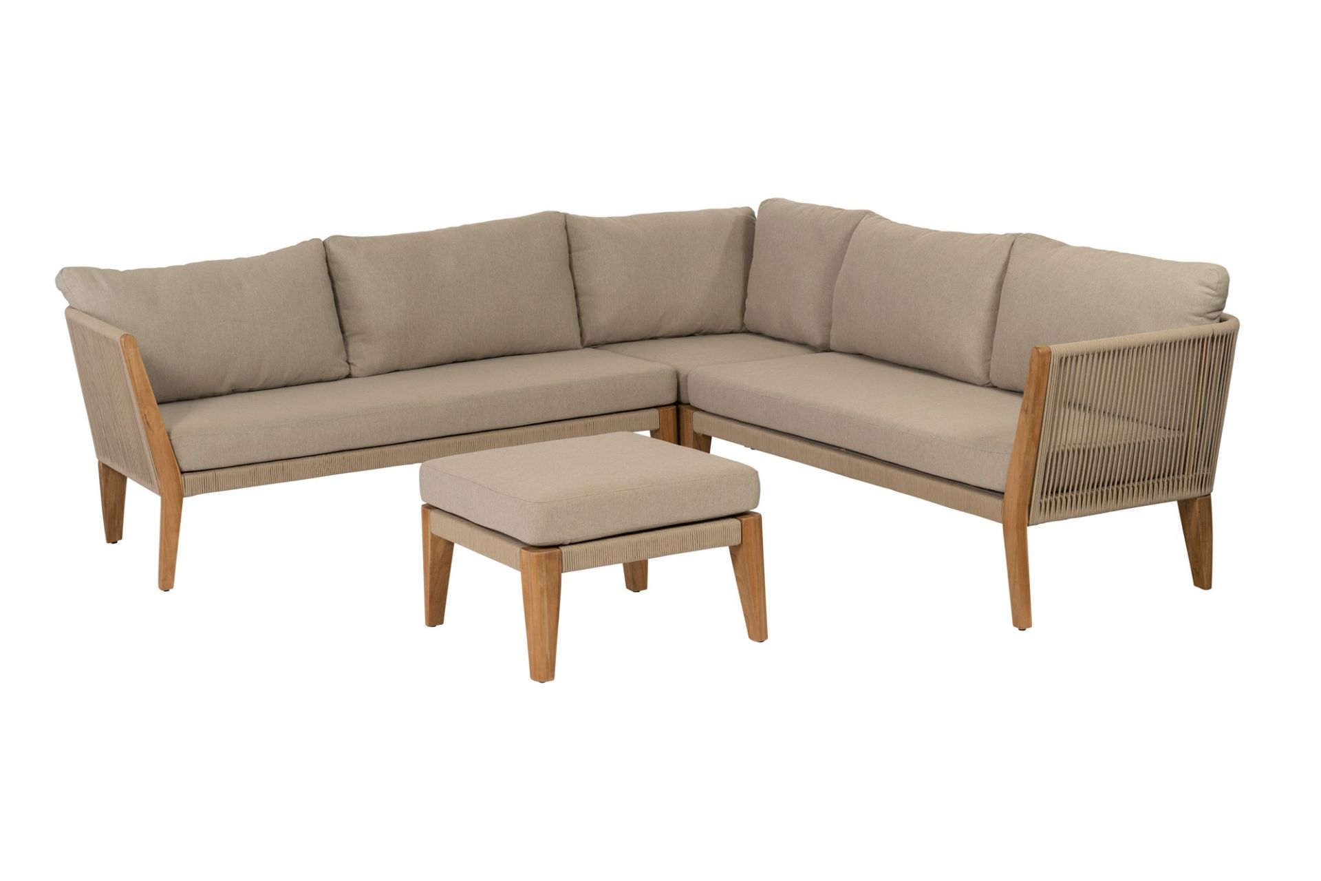 EXOTAN SAN REMO LOUNGESET SET BRAUN