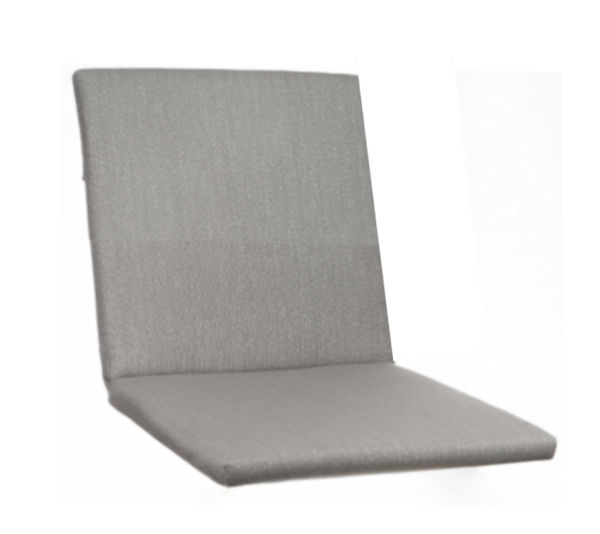 KETTtex KTH 2 Sunbrella mit Reißverschluss Auflage NL 103x50x4 cm mittelgrau