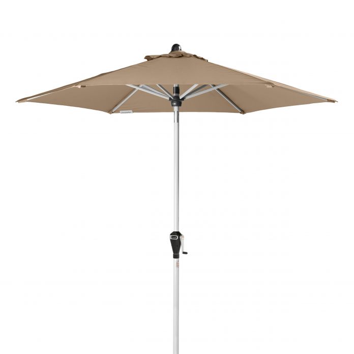 Doppler ACTIVE AUTO TILT Schirm 210 cm/15 cm Höhenverstellung greige