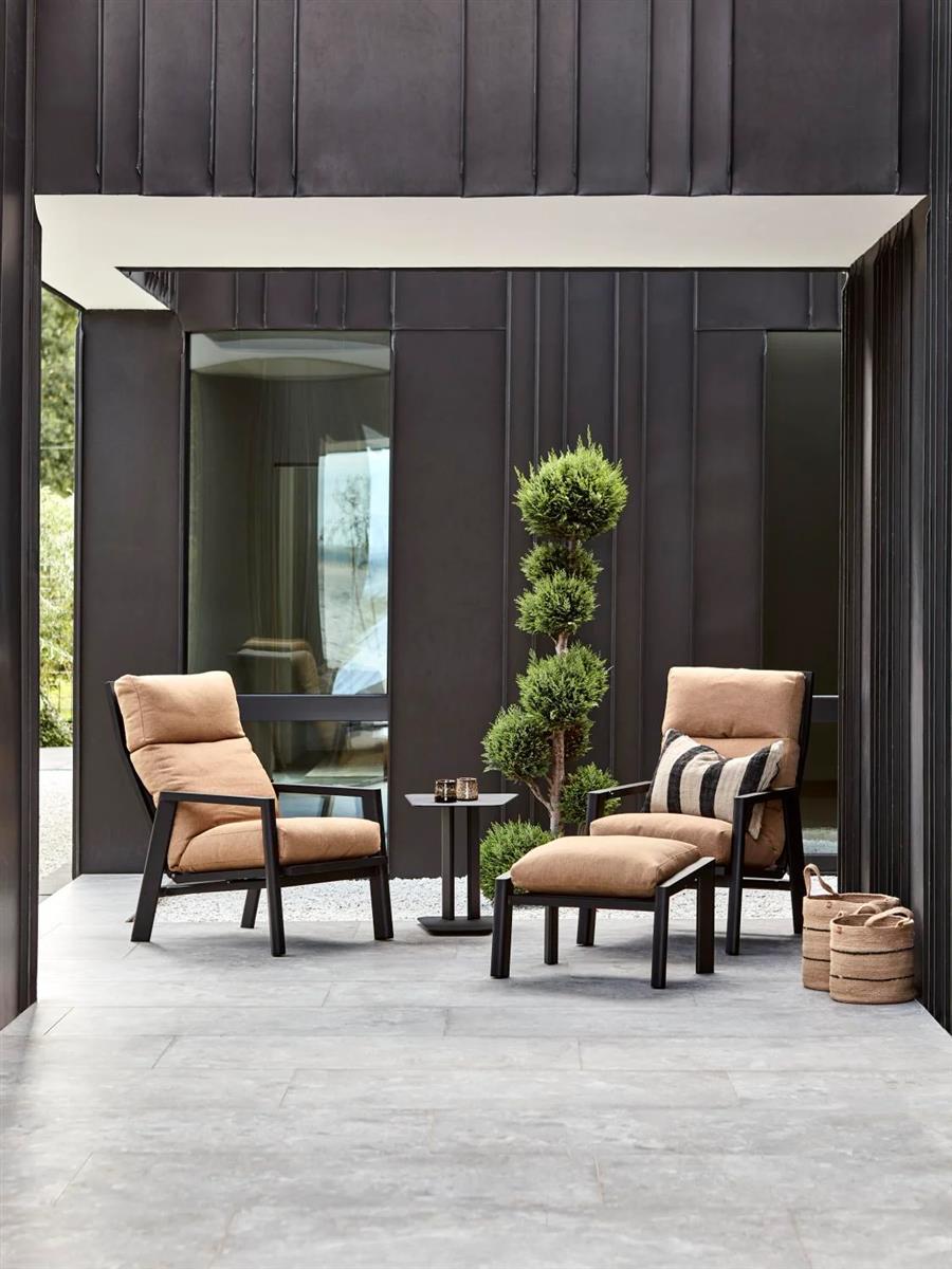 Brafab Positionssessel Slide Schwarz/Cinnamon