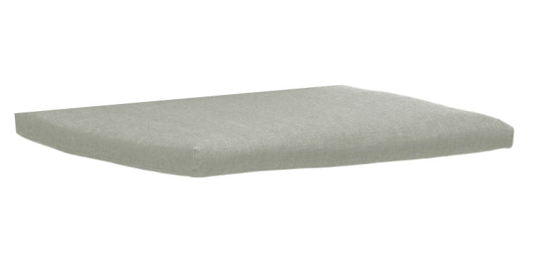 KETTtex KTH 2 mit Reißverschluss Auflage Hocker 48x48x4 cm silbergrau