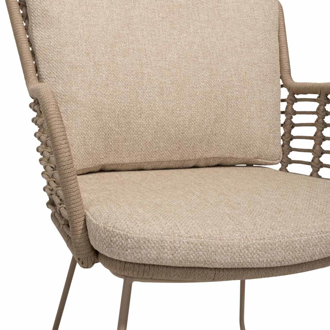4Seasons Outdoor FABRICE Dining Stuhl Latte