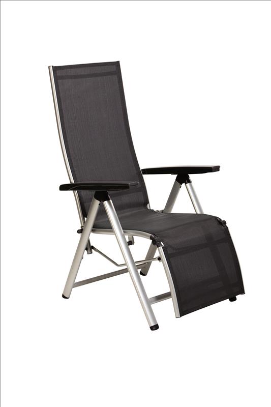 KETTLER Cirrus Relaxsessel silber/anthrazit-grau