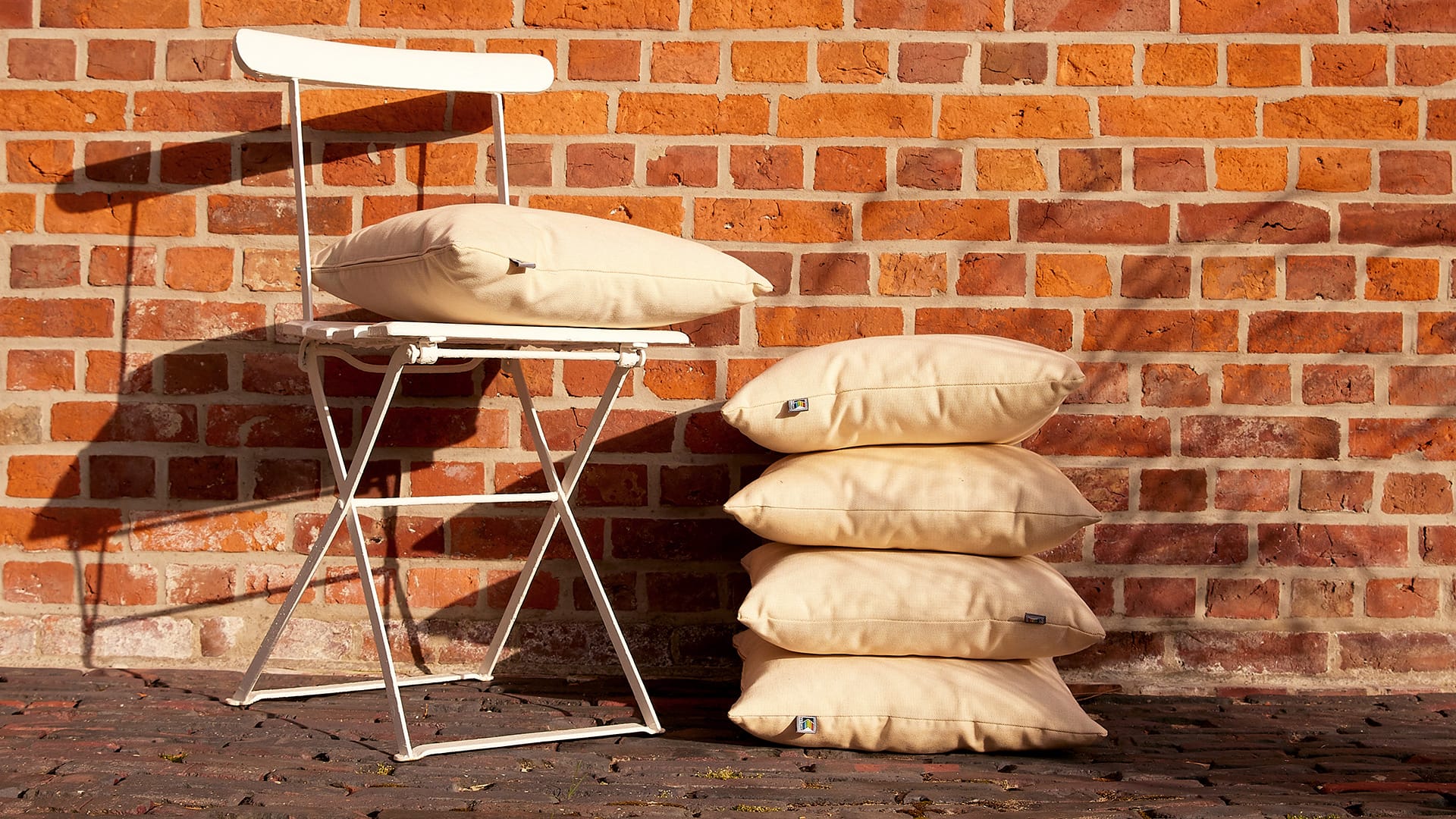 KETTLER Cocktailkissen 50x50 cm beige
