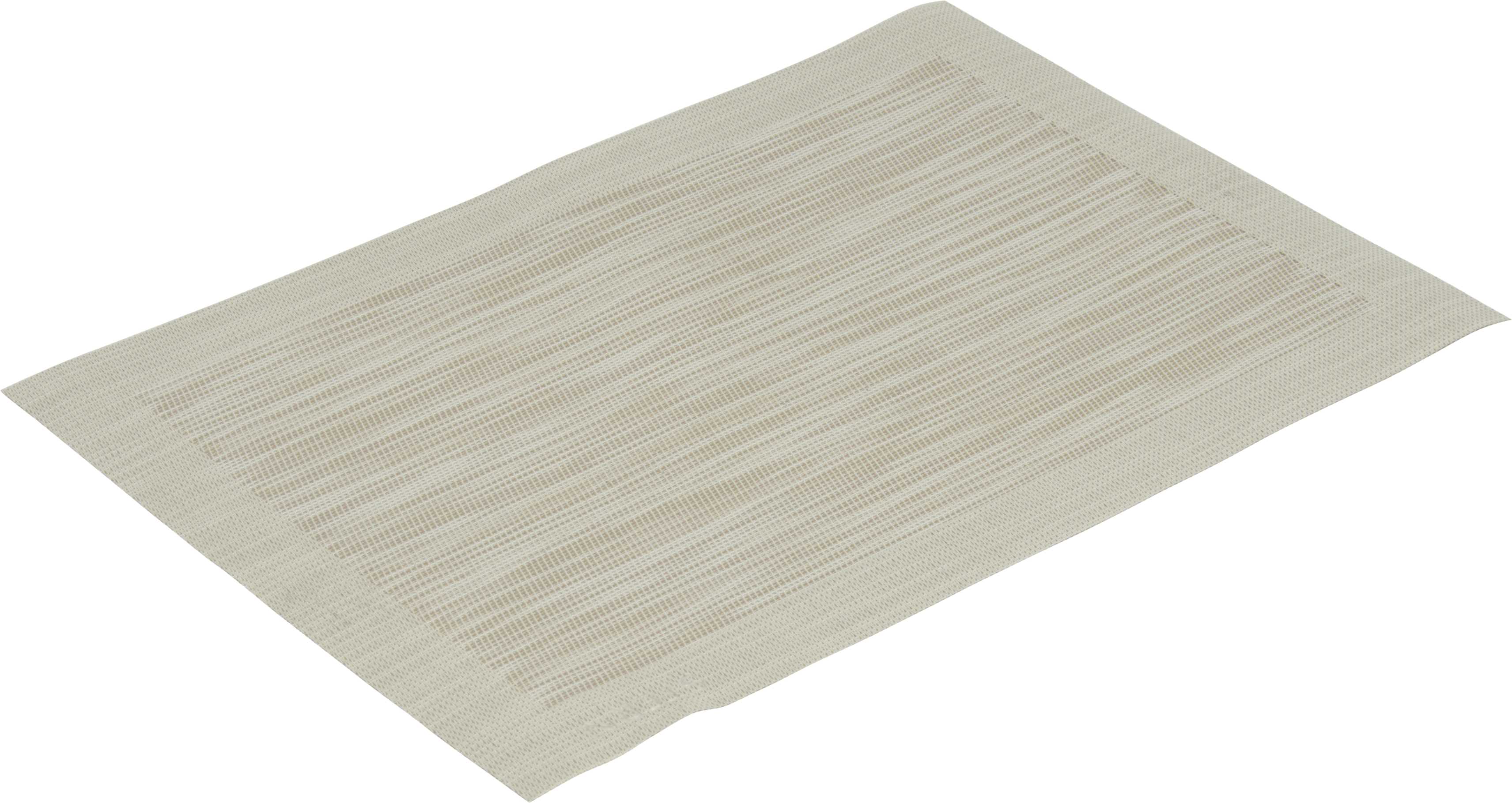 Stern Tischsets 6er Packung ca. 33x48 cm Textilen ivory