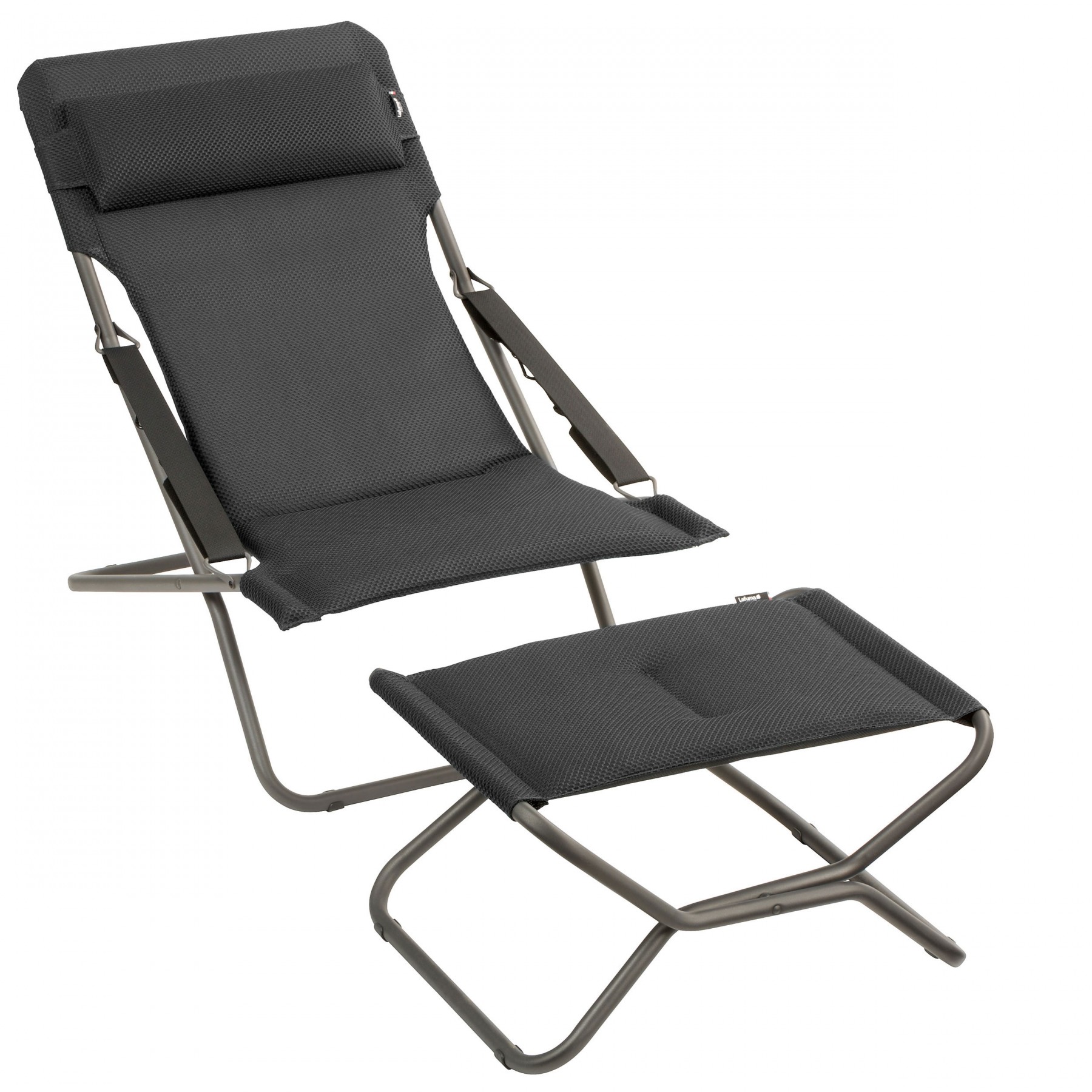 Lafuma TRANSABED mit Hocker Next BeComfort Titan/Dark Grey