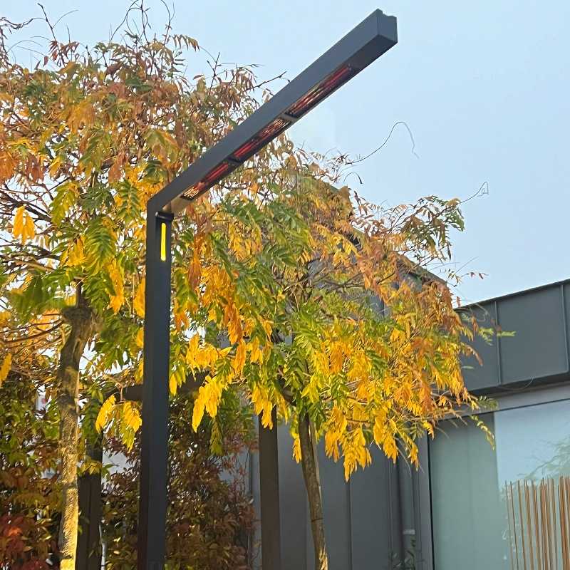Heatsail TWIG Stehlampe Stand-Heizstrahler midnight kein Zusatzgewicht