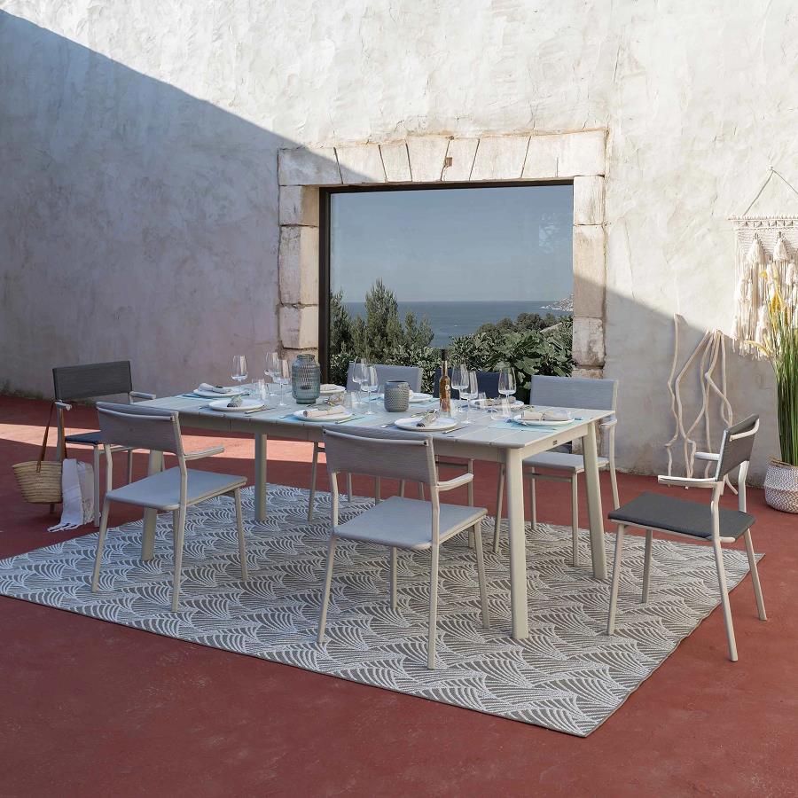 Lafuma MARSANNE Outdoorteppich 240 X 320 Eventail Beige
