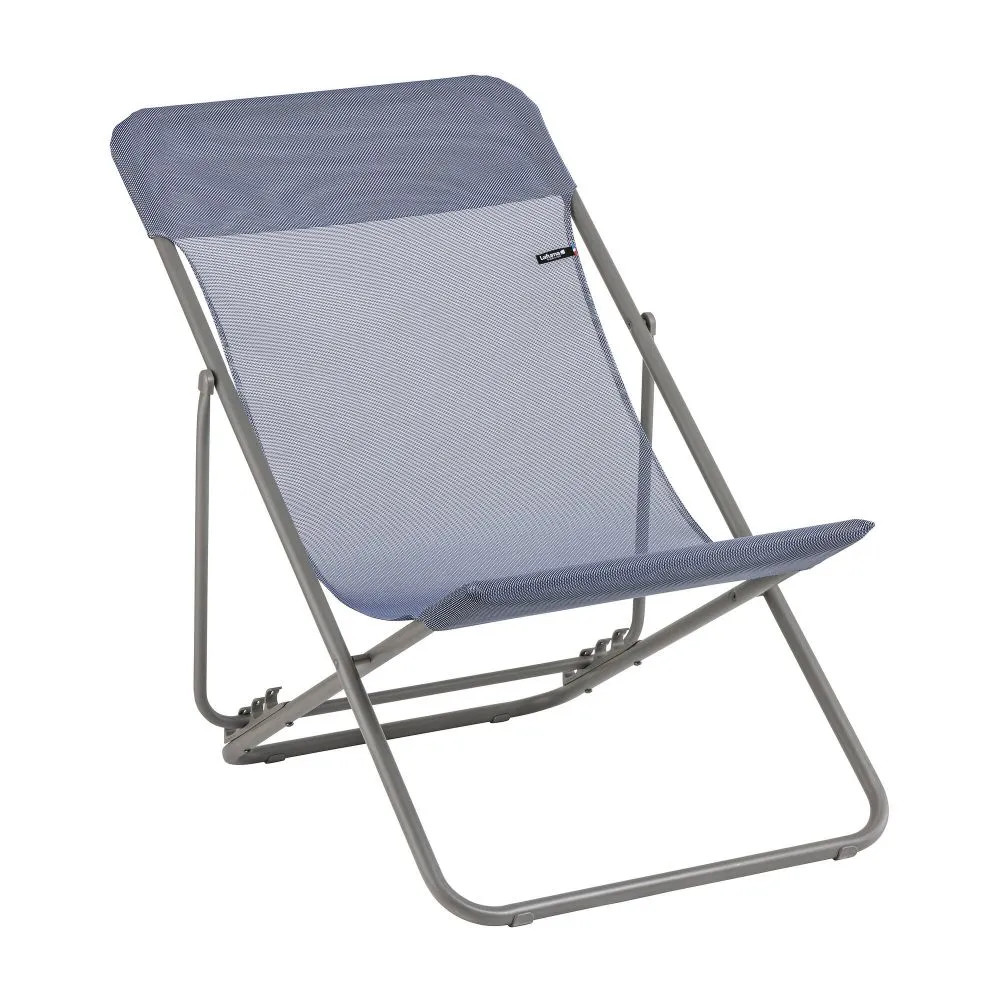 Lafuma Maxi Transat Klappliege Batyline® Iso Blau Ocean