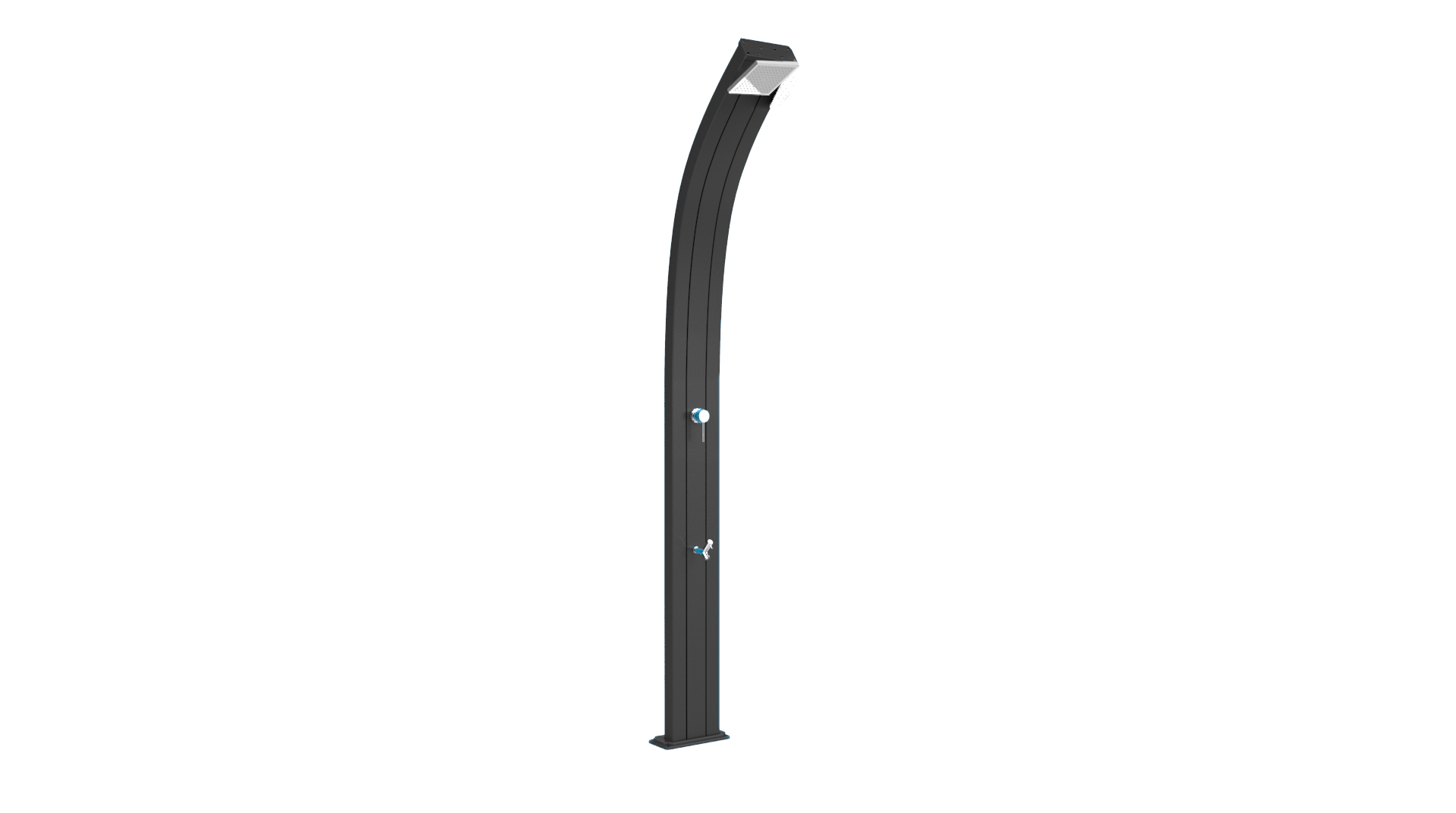 ARKEMA Gartendusche Spring A120 Solar Aluminium