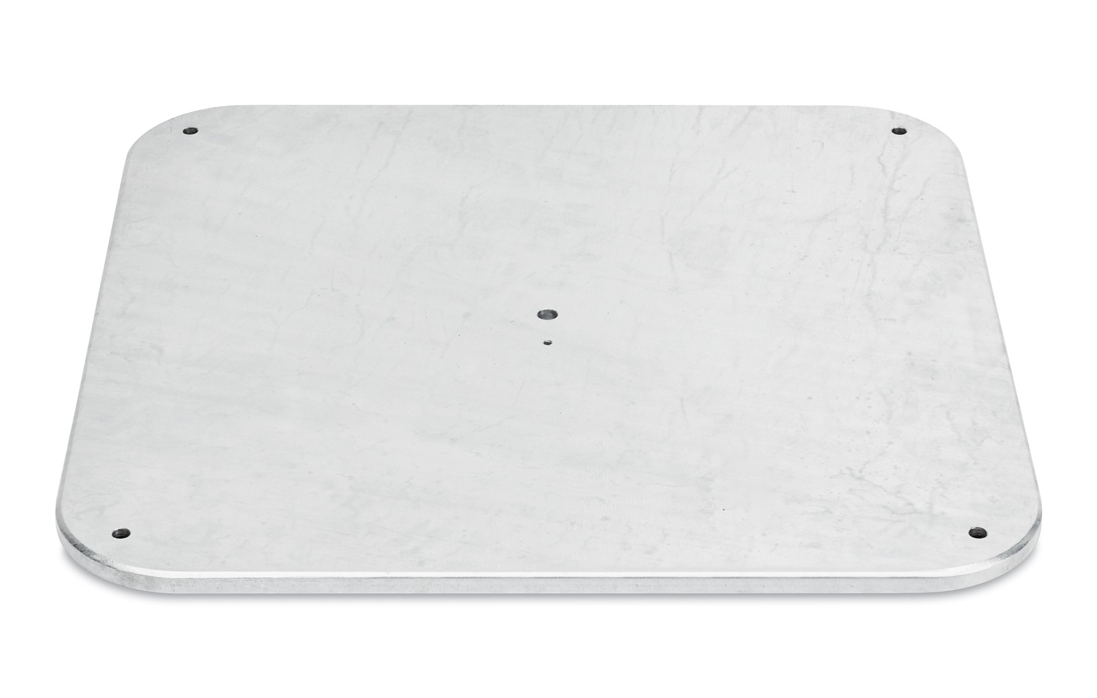Glatz Stahlsockel Z - 40 kg - 58.5×58.5×2 cm - Stahl verzinkt - ohne Standrohr