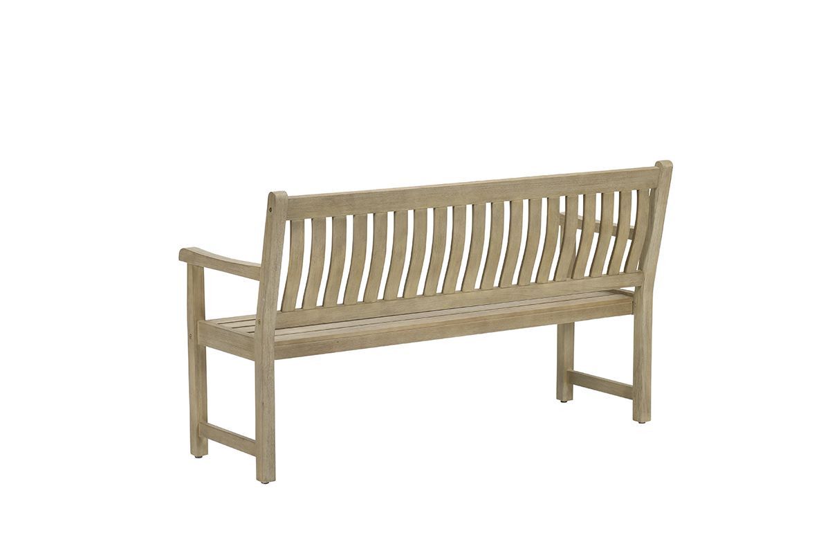 GARDEN Impressions Vondel Parkbank L160 cm - Eukalyptus white wash