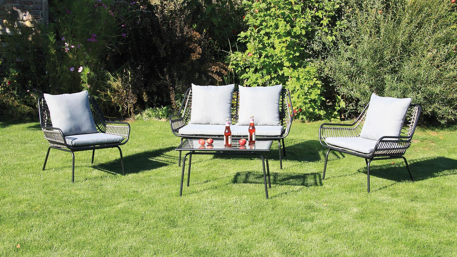 ACAMP Boston Lounge Set 4-teilig